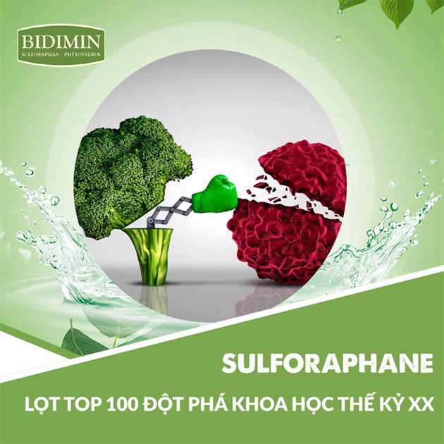Sulforaphane lọt top 100 đột phá thế giới