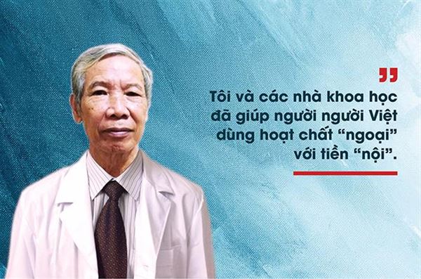 Tiến sĩ Trần Hữu Thị - cha để sản phẩm Bidimin